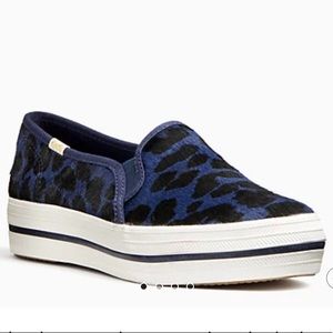 🌷Kate Spade KEDS New York Triple Decker Leopard Sneakers Size 7